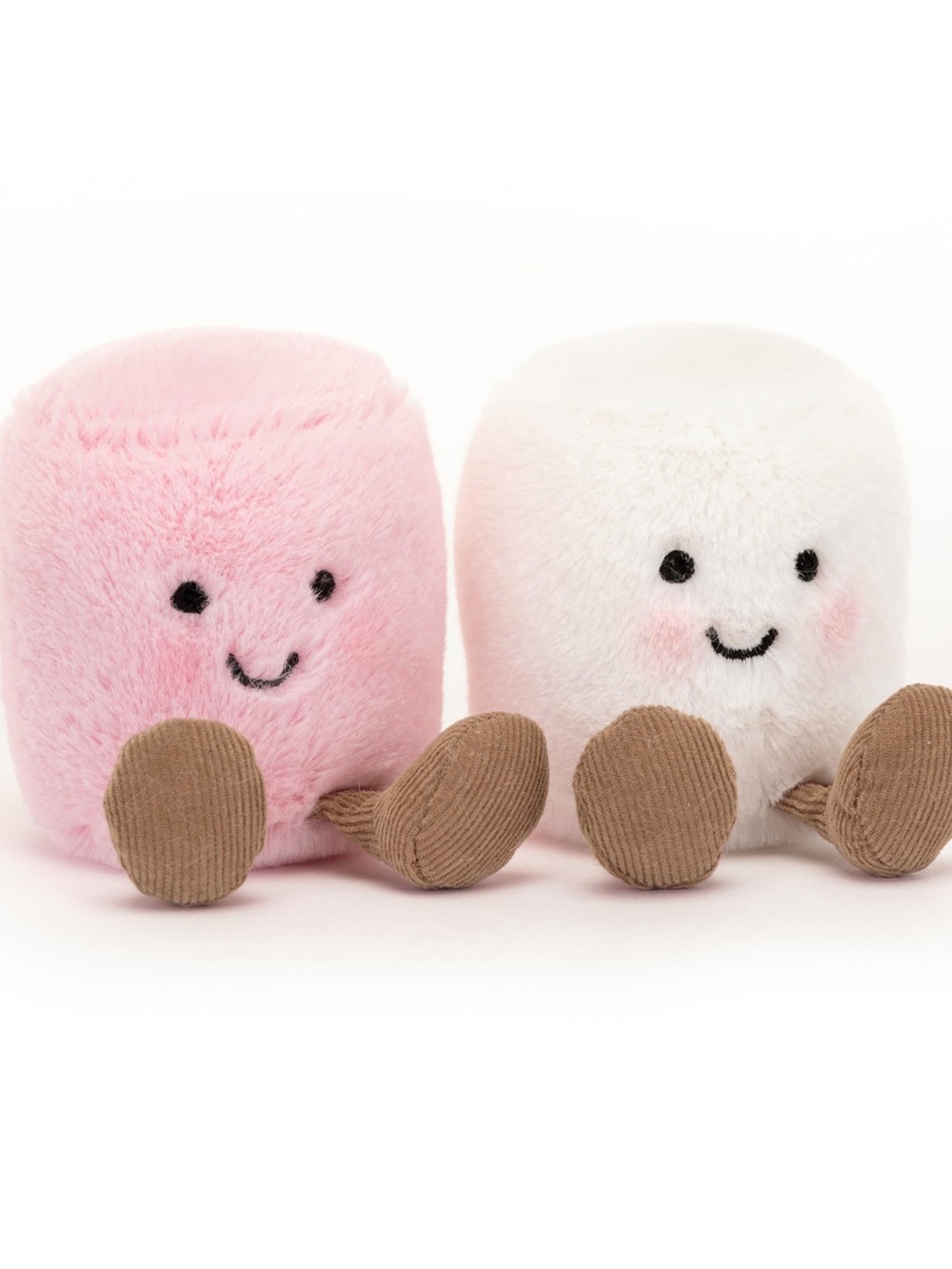 BNWT Jellycat Amuseables Pink & White Marshmallows